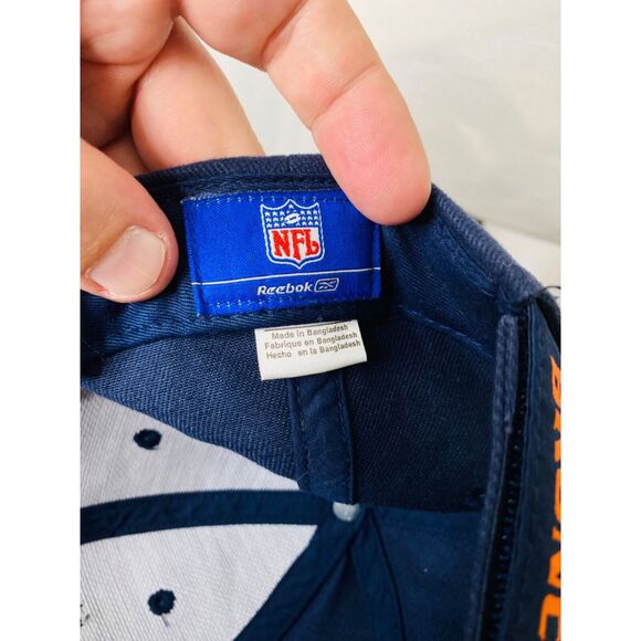 Reebok Hat Blue Select Series Adjustable NFL Denver Bronco’s Adult OS - Picture 10 of 10